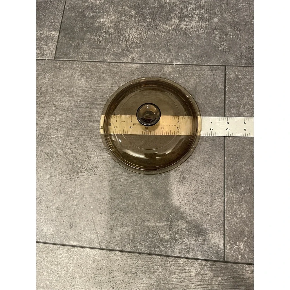 PYREX V 1 C Amber Glass 21 Lid Only Replacement Lid
